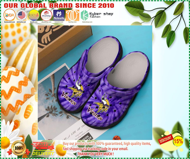Minnesota vikings croc shoes crocband 3 Minnesota vikings croc shoes crocband