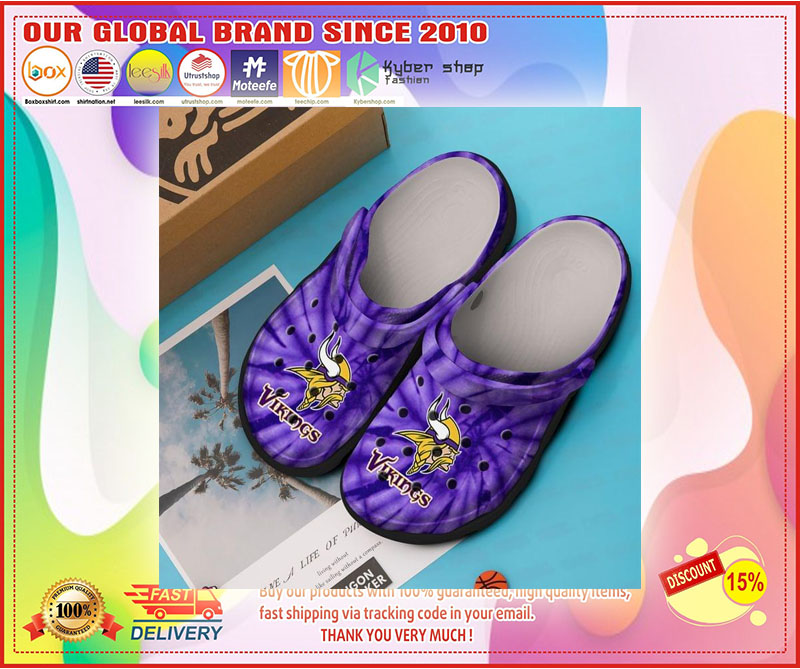 Minnesota vikings croc shoes crocband 2 Minnesota vikings croc shoes crocband
