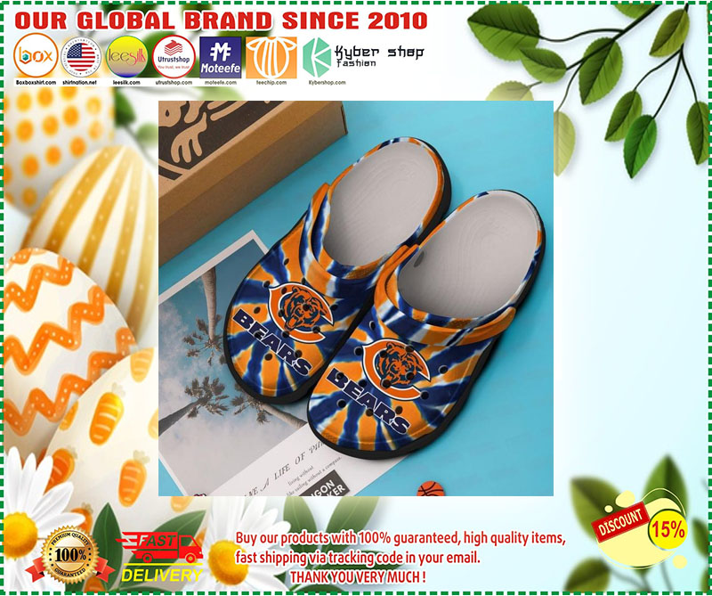 Chicago Bears croc shoes crocband 4 Chicago Bears croc shoes crocband