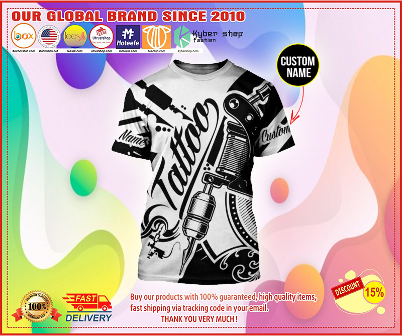 Tattoo hoodie 3d all over print custom name hoodie 2 Tattoo hoodie d all over print custom name hoodie and Tshirt