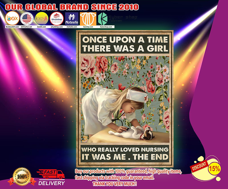 Once up a time there was a girl who really loved nursing poster 4 Once up a time there was a girl who really loved nursing poster