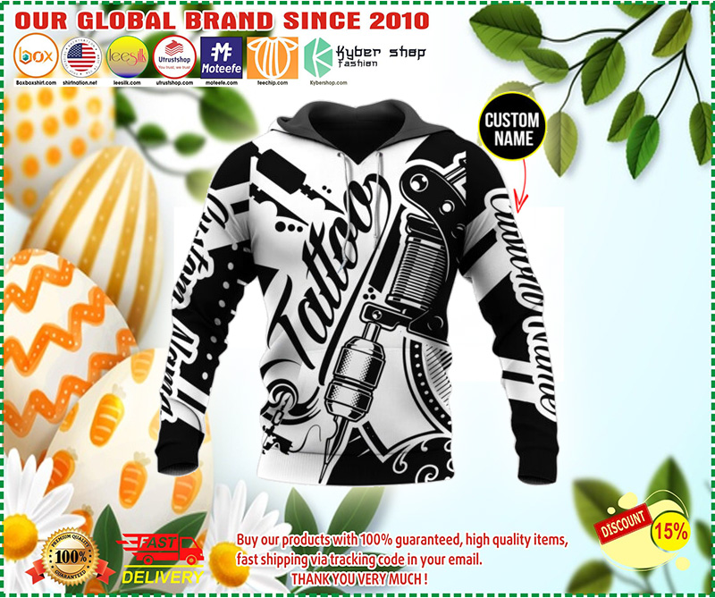 Tattoo hoodie 3d all over print custom name hoodie 4 Tattoo hoodie d all over print custom name hoodie