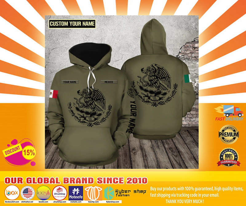 Coat of arms of Mexico Eagles eat snake 3d full print hoodie 2 Coat of arms of Mexico Eagles eat snake d full print hoodie