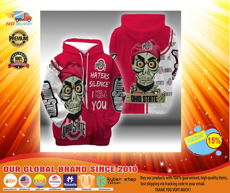 Achmed Ohio State Buckeyes 3d hoodie 3 Achmed Ohio State Buckeyes d hoodie