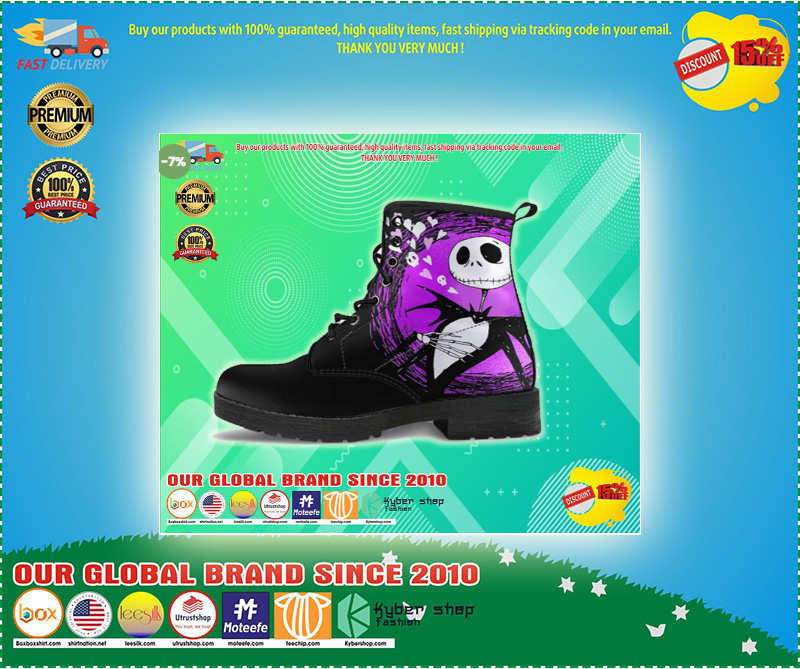 Halloween Jack Skellington timberland boots 3 Halloween Jack Skellington timberland boots