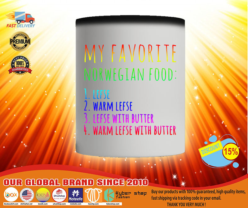 My favorite Norwegian food lefe warm lefse leese with butter mug 3 My favorite Norwegian food lefe warm lefse leese with butter mug
