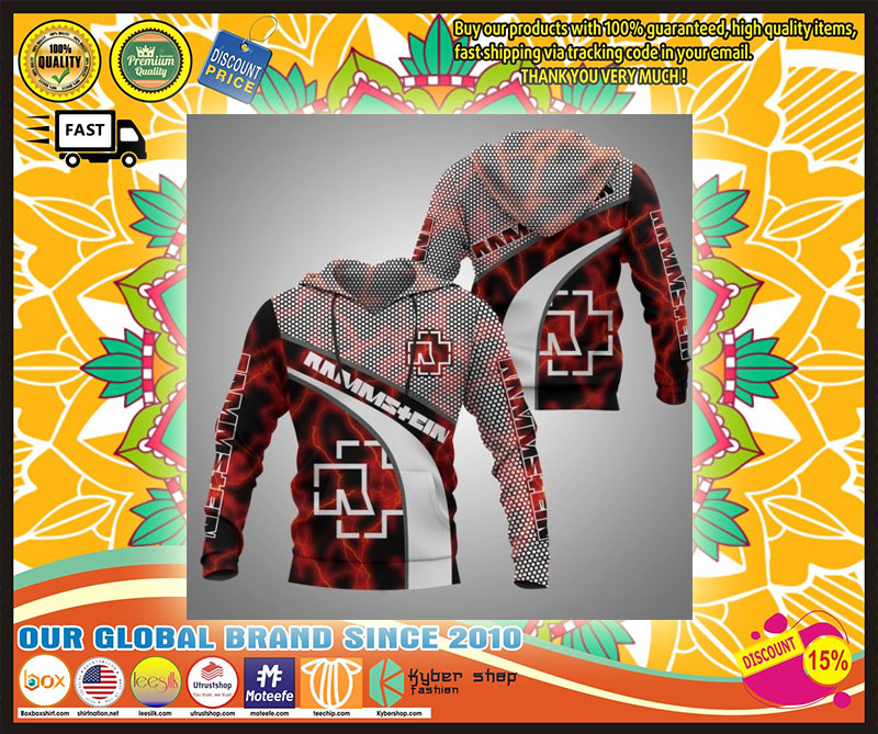 Rammstein 3d full print hoodie 5 Rammstein d full print hoodie