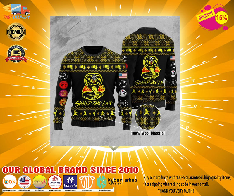 Cobra snake Sweep the leg sweater sweatshirt 3 Cobra snake Sweep the leg sweater sweatshirt