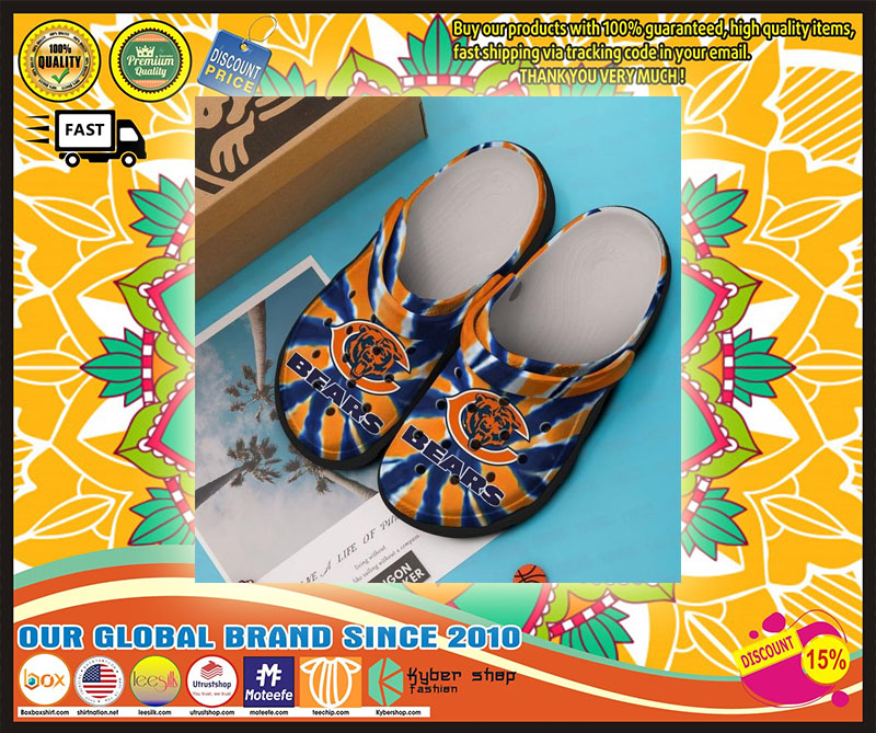 Chicago Bears croc shoes crocband 2 Chicago Bears croc shoes crocband