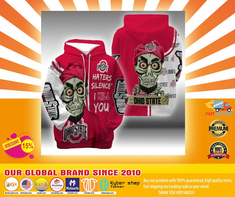 Achmed Ohio State Buckeyes 3d hoodie 2 Achmed Ohio State Buckeyes d hoodie