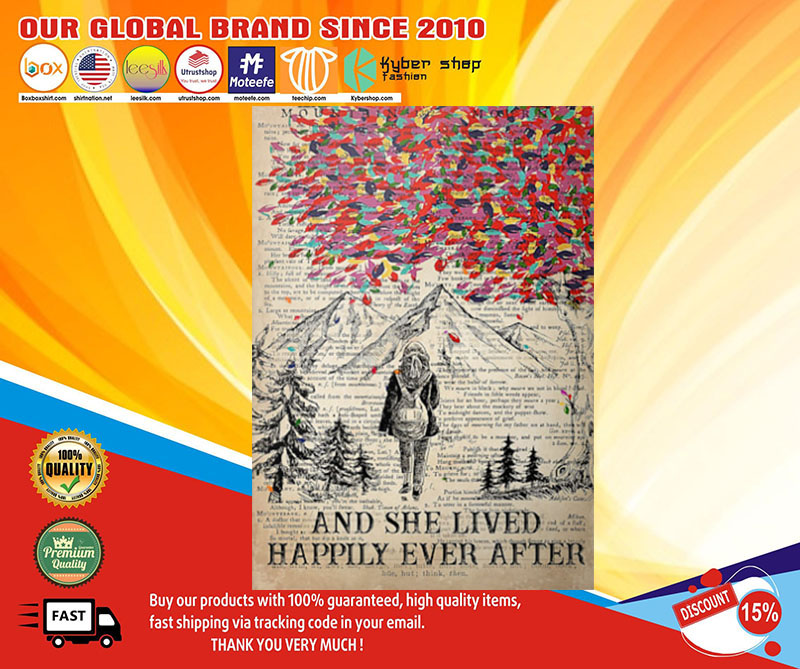 Hiking and she live happily ever after poster 2 Hiking and she live happily ever after poster