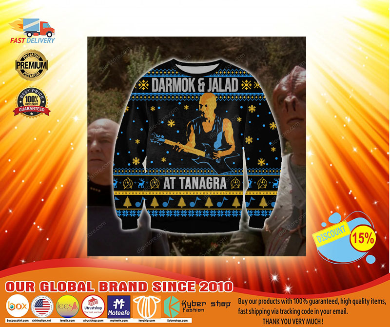 DARMOK AND JALAD AT TANAGRA UGLY CHRISTMAS SWEATER 3 DARMOK AND JALAD AT TANAGRA UGLY CHRISTMAS SWEATER