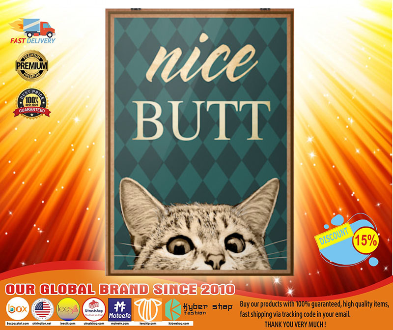 Poster Cat nice butt 3 Poster Cat nice butt