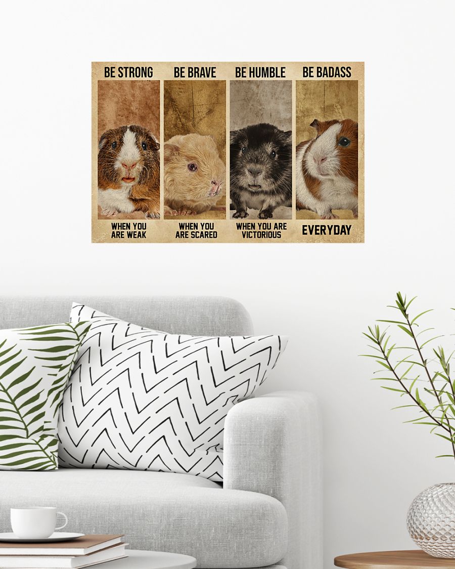 Guinea Pig Be strong When You Are Weak poster 2 Guitar Assuming i’m just an old man poster