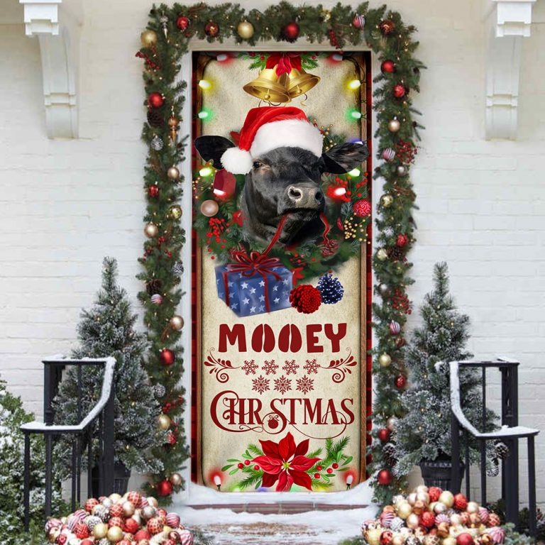 Mooey Christmas Door Cover 3 Mooey Christmas Door Cover