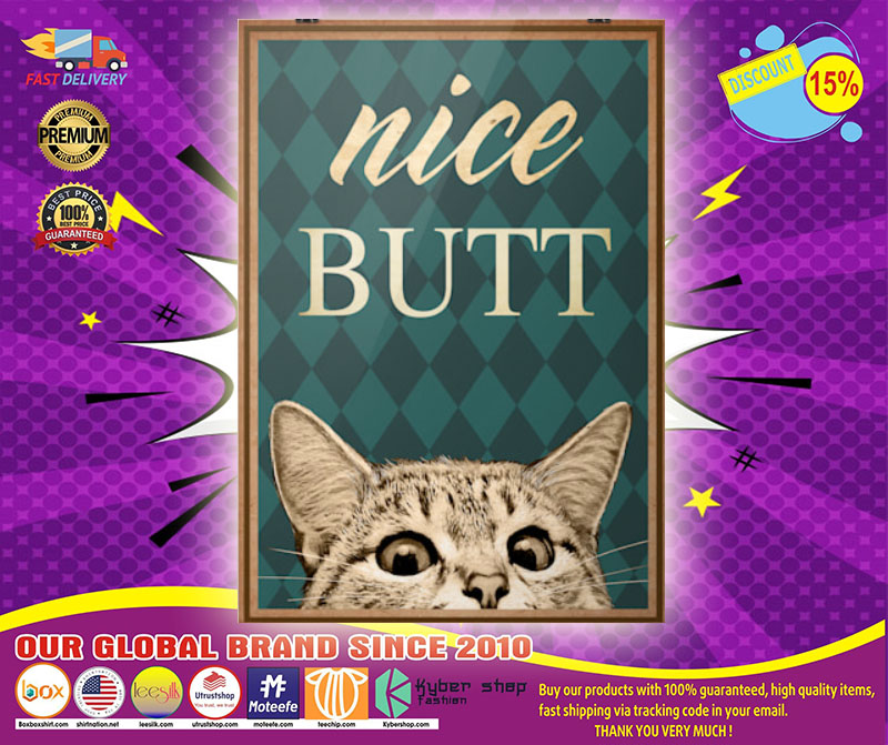 Poster Cat nice butt 5 Poster Cat nice butt