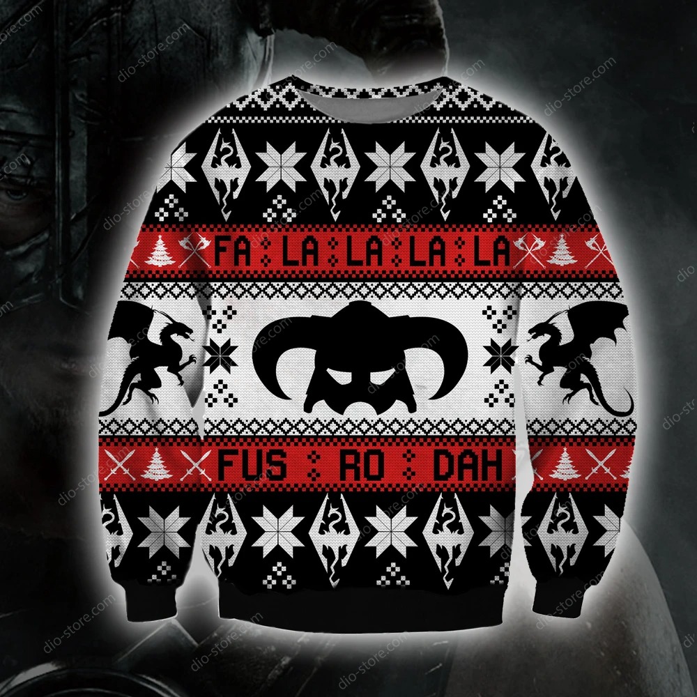 THE ELDER SCROLLS UGLY CHRISTMAS SWEATER