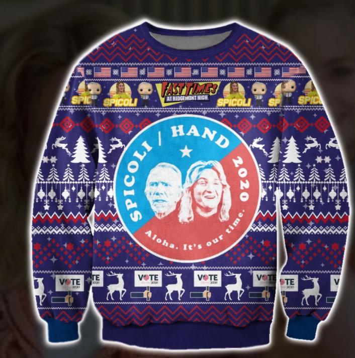 SPICOLIALOHAIT'SOURTIMEUGLYCHRISTMASSWEATER
