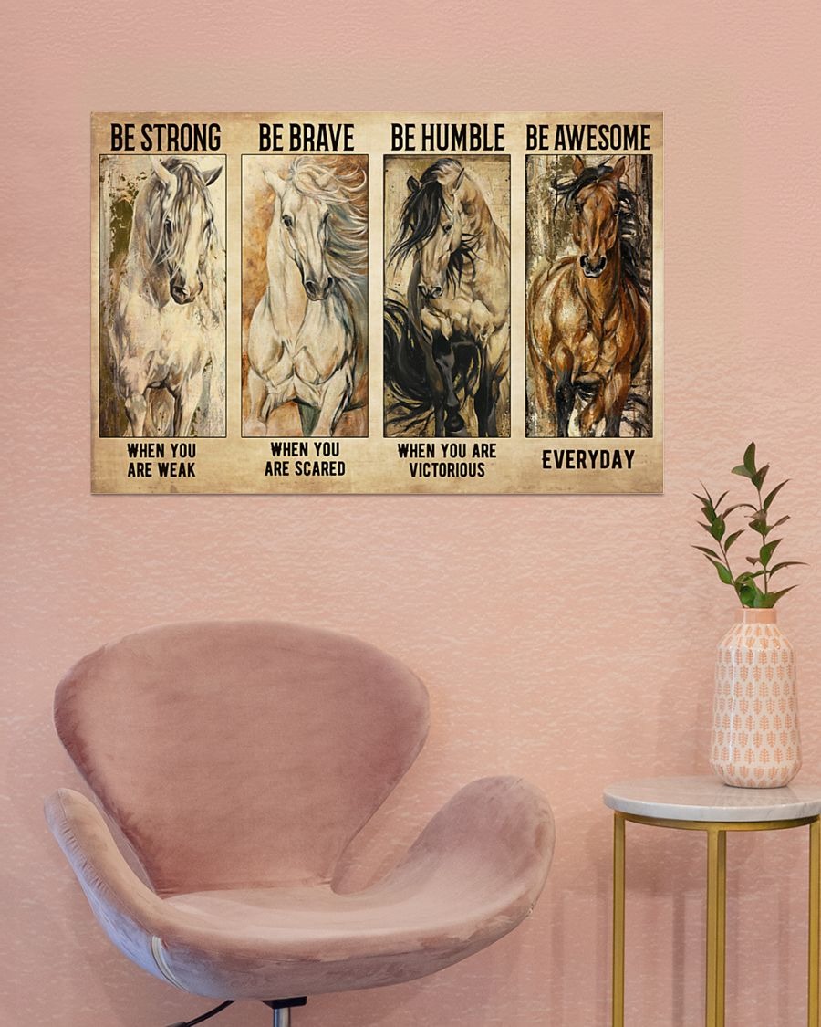 House be strong when you are weak poster 2 House be strong when you are weak poster