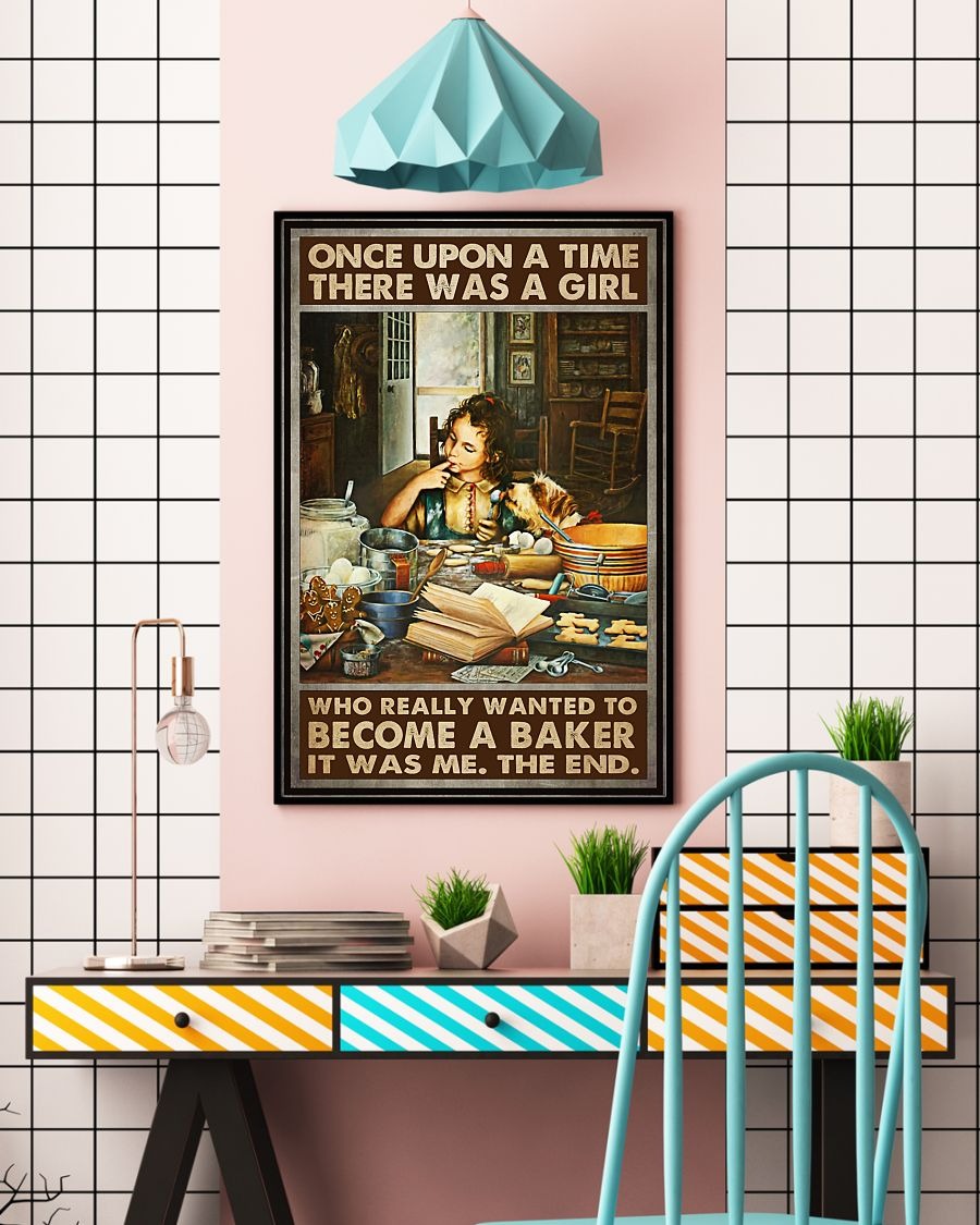 There was a girl who really wanted to become a baker it was me poster 2 There was a girl who really wanted to become a baker it was me poster