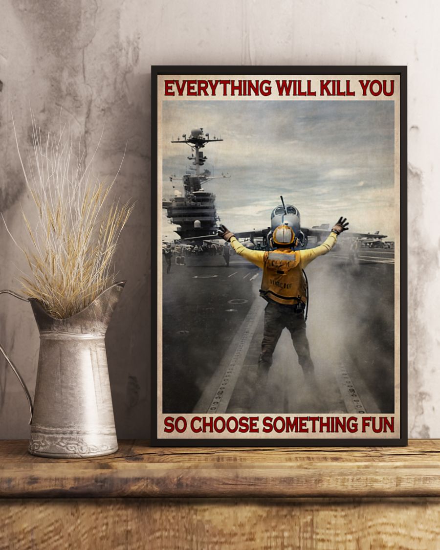 Aircraft Marshalling Choose Something Fun Vertical Poster 2 Aircraft Marshalling Choose Something Fun Vertical Poster