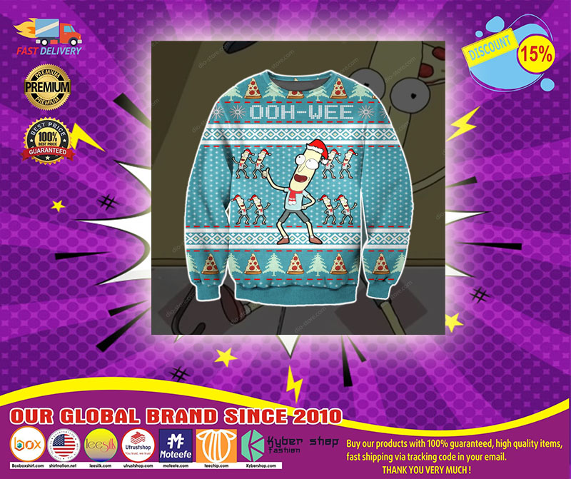 MR. POOPY BUTTHOLE KNITTING PATTERN UGLY CHRISTMAS SWEATER 5 MR