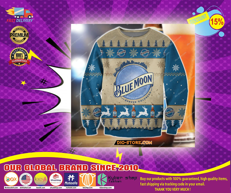 Blue moon knitting pattern 3d print ugly christmas sweater 5 Blue moon knitting pattern d print ugly christmas sweater