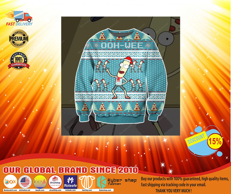 MR. POOPY BUTTHOLE KNITTING PATTERN UGLY CHRISTMAS SWEATER 3 MR