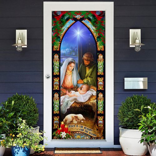 Jesus Is The Reason For The Season Door Cover 4 Jesus Is The Reason For The Season Door Cover