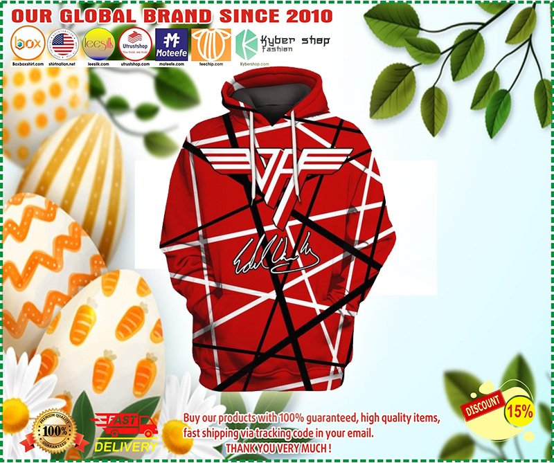 Van halen 3D full print HOODIE 5 Van halen D full print HOODIE