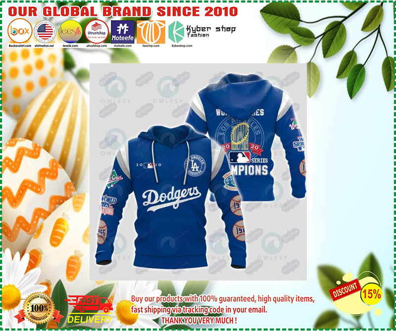 LA Dodgers world series champion 3D HOODIE 4 LA Dodgers world series champion D HOODIE