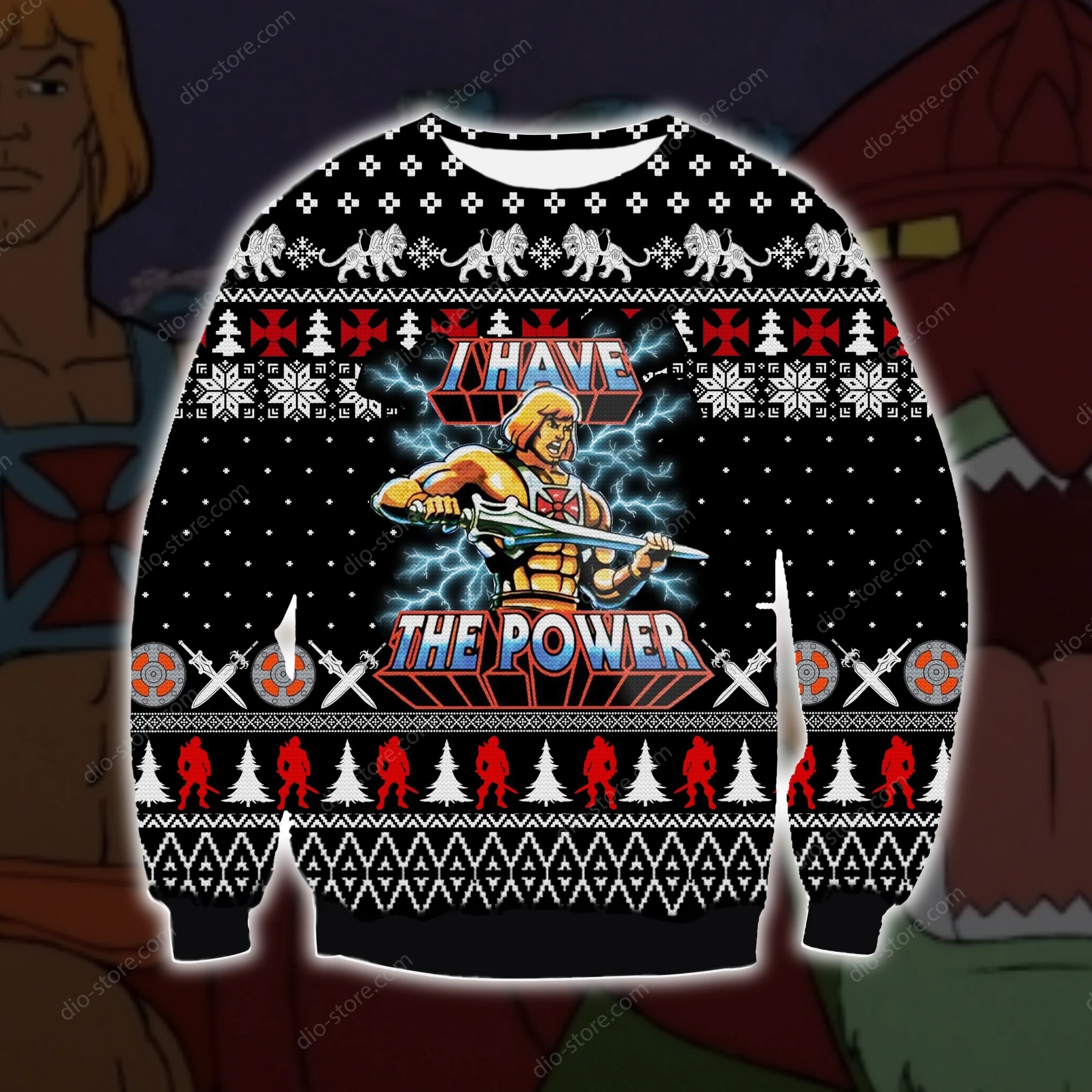 HE-MAN KNITTING PATTERN UGLY CHRISTMAS SWEATER 1 HE MANKNITTINGPATTERNUGLYCHRISTMASSWEATER