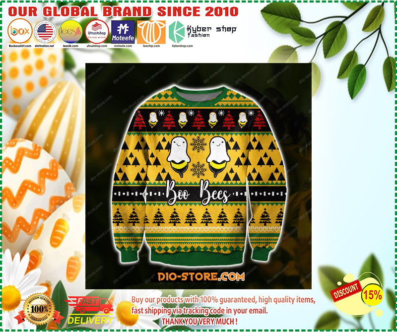 KNITTING PATTERN BOO BEES 3D PRINT UGLY CHRISTMAS SWEATER 4 KNITTING PATTERN BOO BEES D PRINT UGLY CHRISTMAS SWEATER