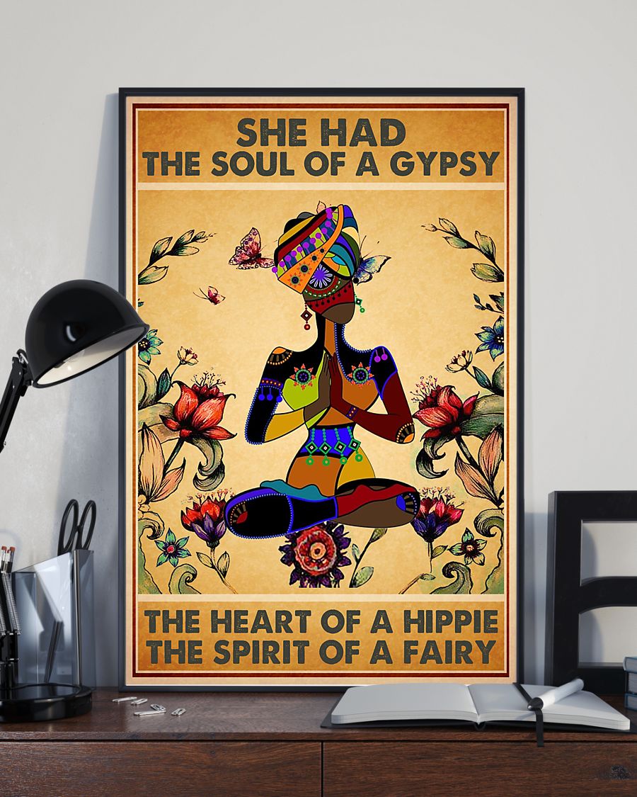 She had the soul of a gypsy the heart of a hippie the spirit of a fairy poster 3 She had the soul of a gypsy the heart of a hippie the spirit of a fairy poster