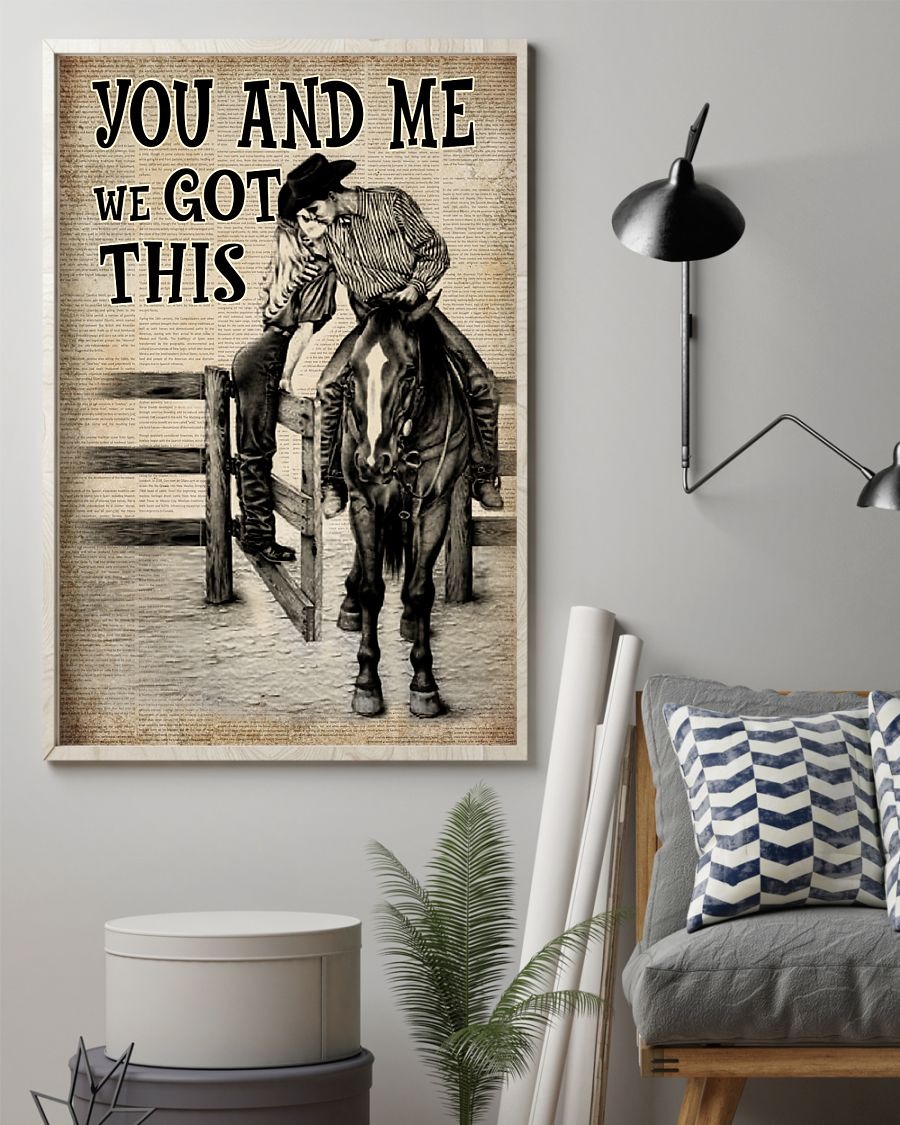 Racing couple You and me we got this poster 4 Racing couple You and me we got this poster