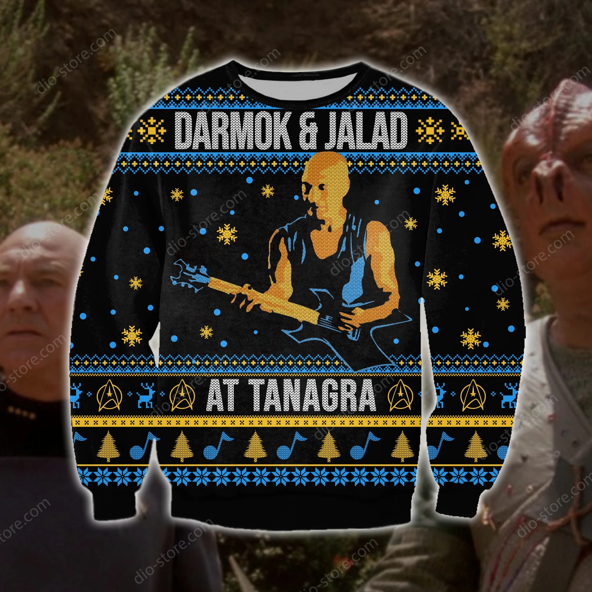 DARMOK AND JALAD AT TANAGRA UGLY CHRISTMAS SWEATER