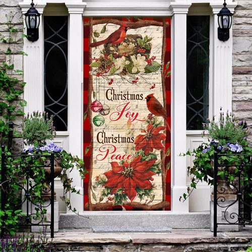 Christmas Joy Christmas Peace Door Cover