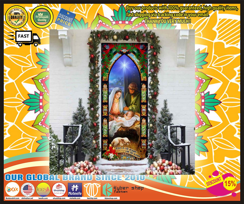 Jesus Is The Reason For The Season Door Cover 2 Jesus Is The Reason For The Season Door Cover