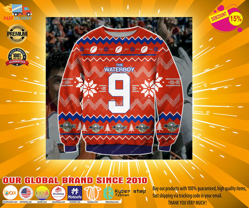 THE WATERBOY 9 COMEDY FILM UGLY CHRISTMAS SWEATER 22 THE WATERBOY COMEDY FILM UGLY CHRISTMAS SWEATER