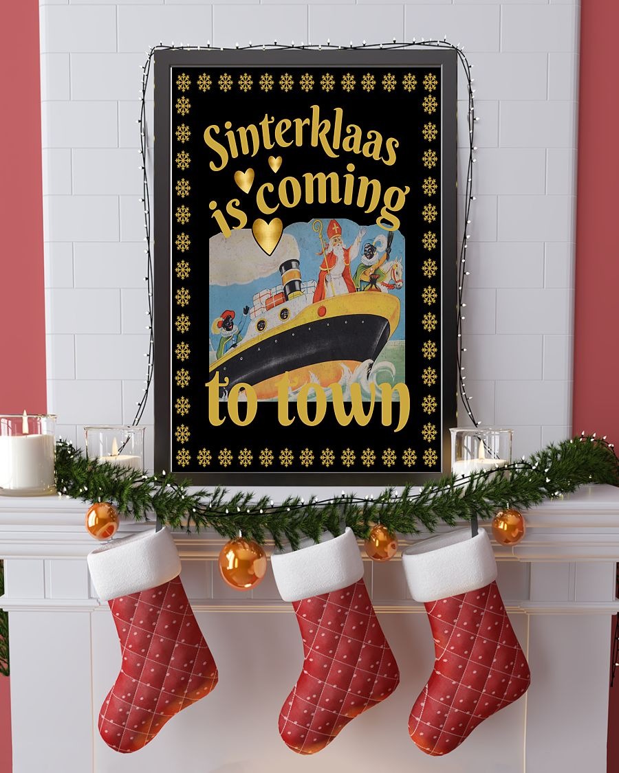Sinterklaas is coming poster 2 Sinterklaas is coming poster