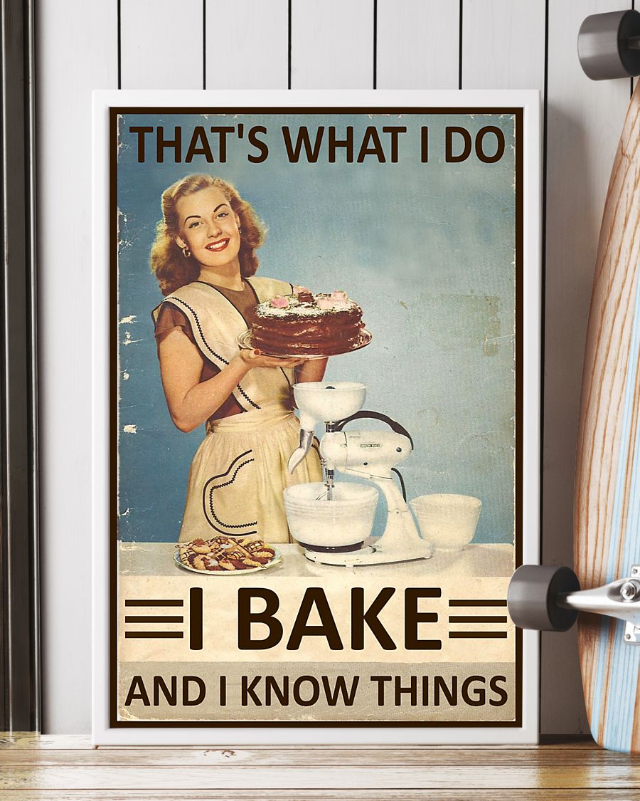 Girl That's what i do I bake and know things poster 3 Guitar Assuming i’m just an old man poster