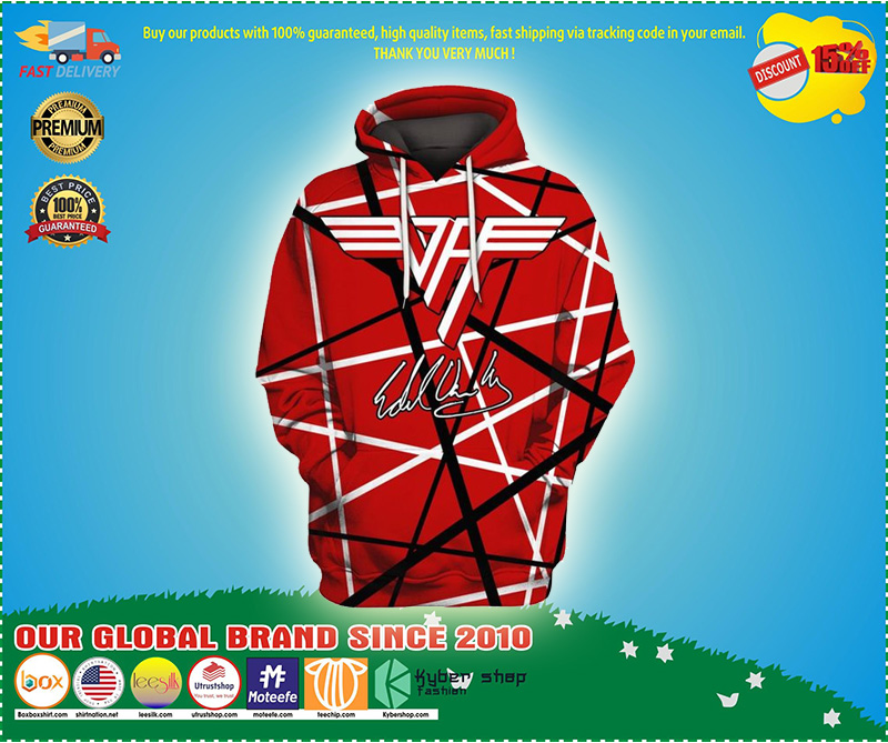 Van halen 3D full print HOODIE 4 Van halen D full print HOODIE