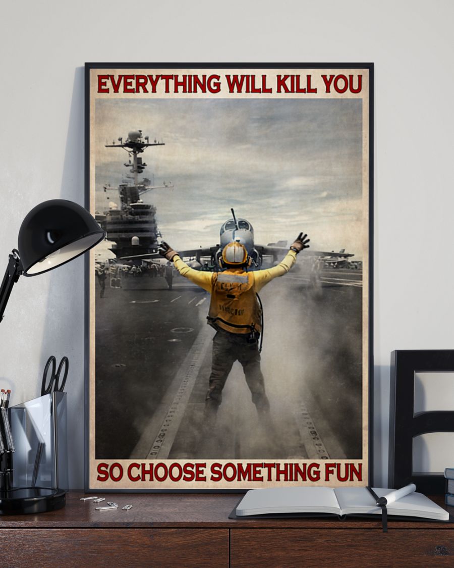 Aircraft Marshalling Choose Something Fun Vertical Poster 3 Aircraft Marshalling Choose Something Fun Vertical Poster
