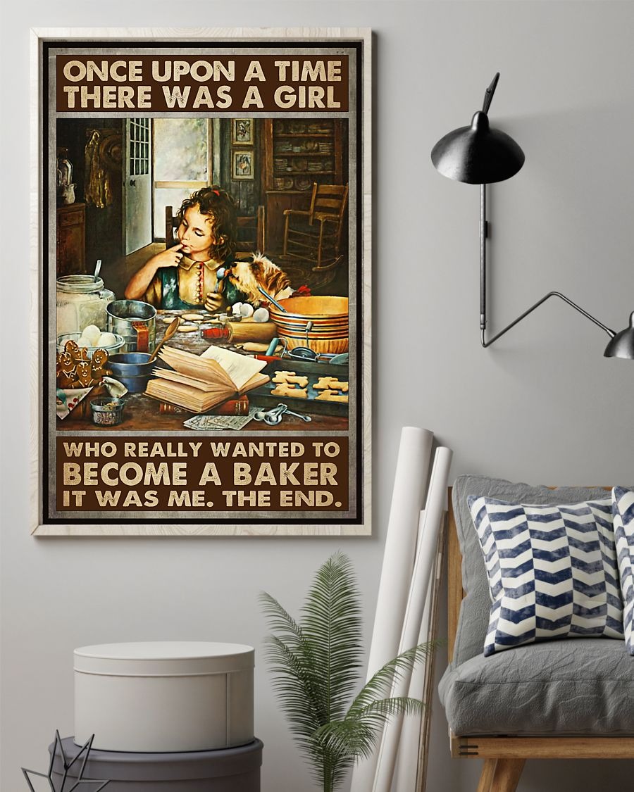 There was a girl who really wanted to become a baker it was me poster 4 There was a girl who really wanted to become a baker it was me poster