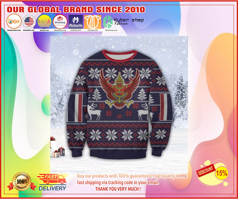 THAILAND 3D ALL OVER PRINT UGLY CHRISTMAS SWEATER 2 THAILAND D ALL OVER PRINT UGLY CHRISTMAS SWEATER