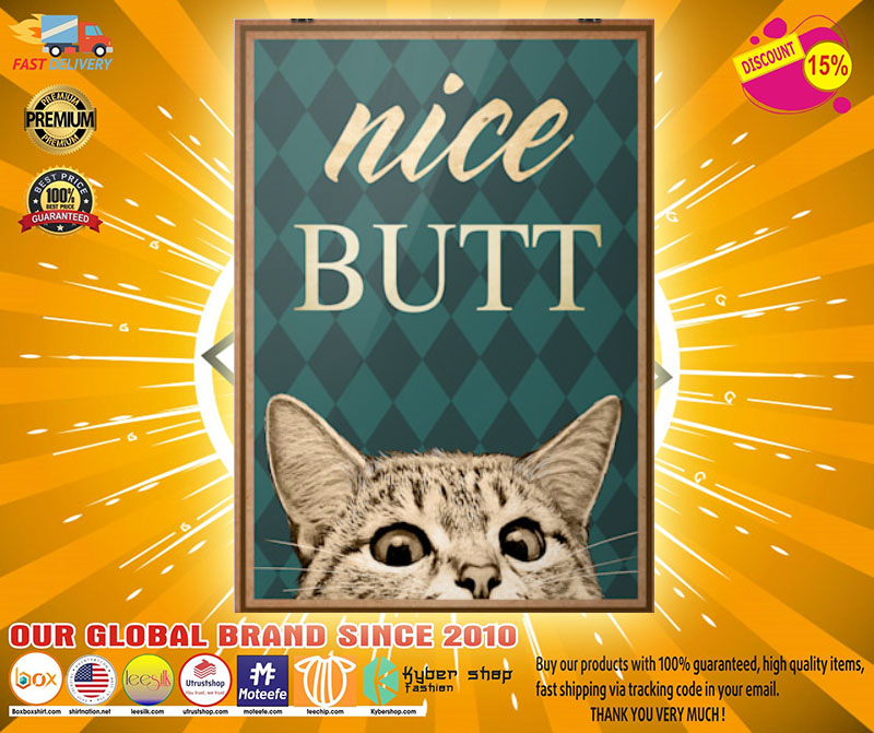 Poster Cat nice butt 4 Poster Cat nice butt