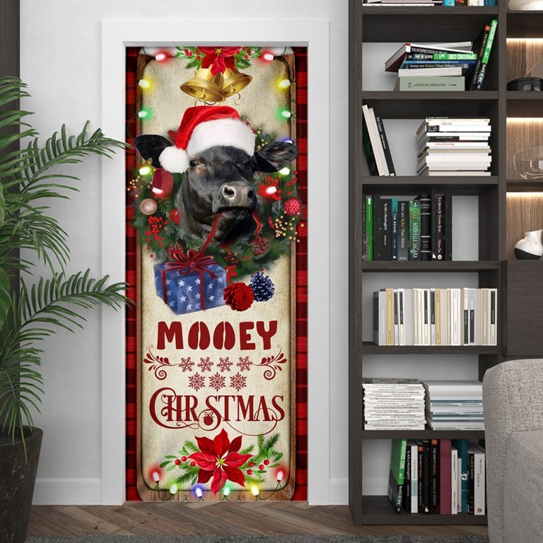 Mooey Christmas Door Cover 4 Mooey Christmas Door Cover