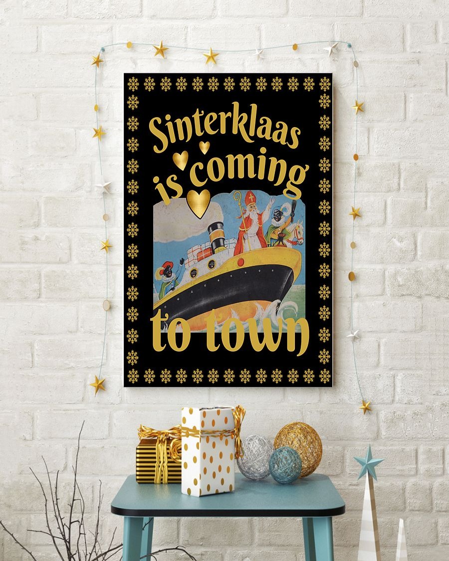 Sinterklaas is coming poster 5 Sinterklaas is coming poster