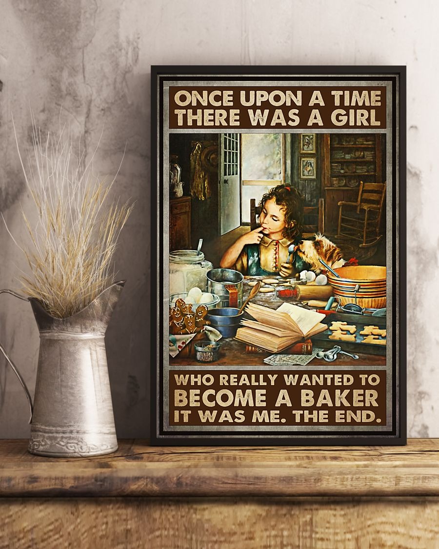 There was a girl who really wanted to become a baker it was me poster 3 There was a girl who really wanted to become a baker it was me poster