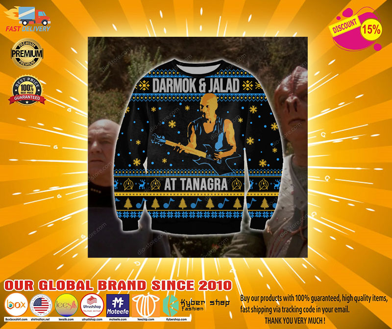 DARMOK AND JALAD AT TANAGRA UGLY CHRISTMAS SWEATER 4 DARMOK AND JALAD AT TANAGRA UGLY CHRISTMAS SWEATER